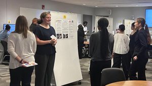 students present projects