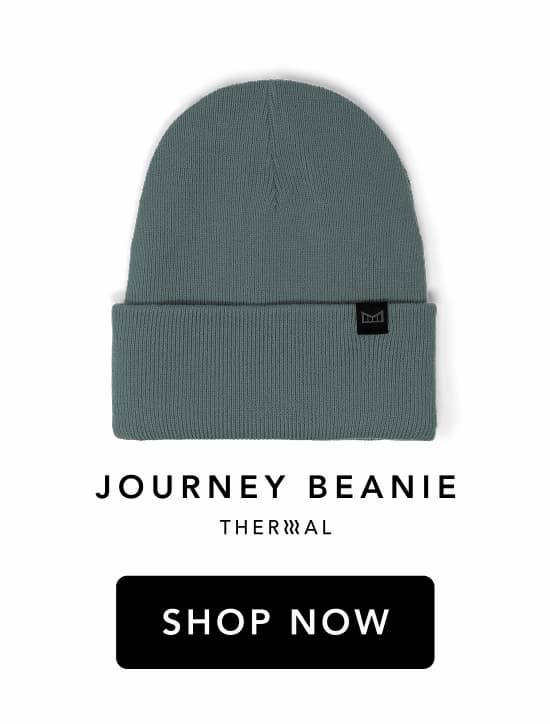 Journey Beanie THERMAL in Dusty Sage