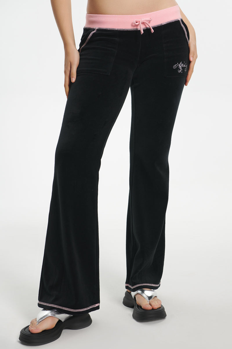 Image of Sweetheart Cotton Velour Track Pants