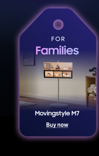 For Families: Movingstyle M7 - Buy now