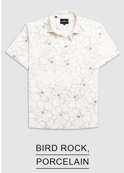 Shop Bird Rock Shirt, Porcelain online and instore at Rodd & Gunn