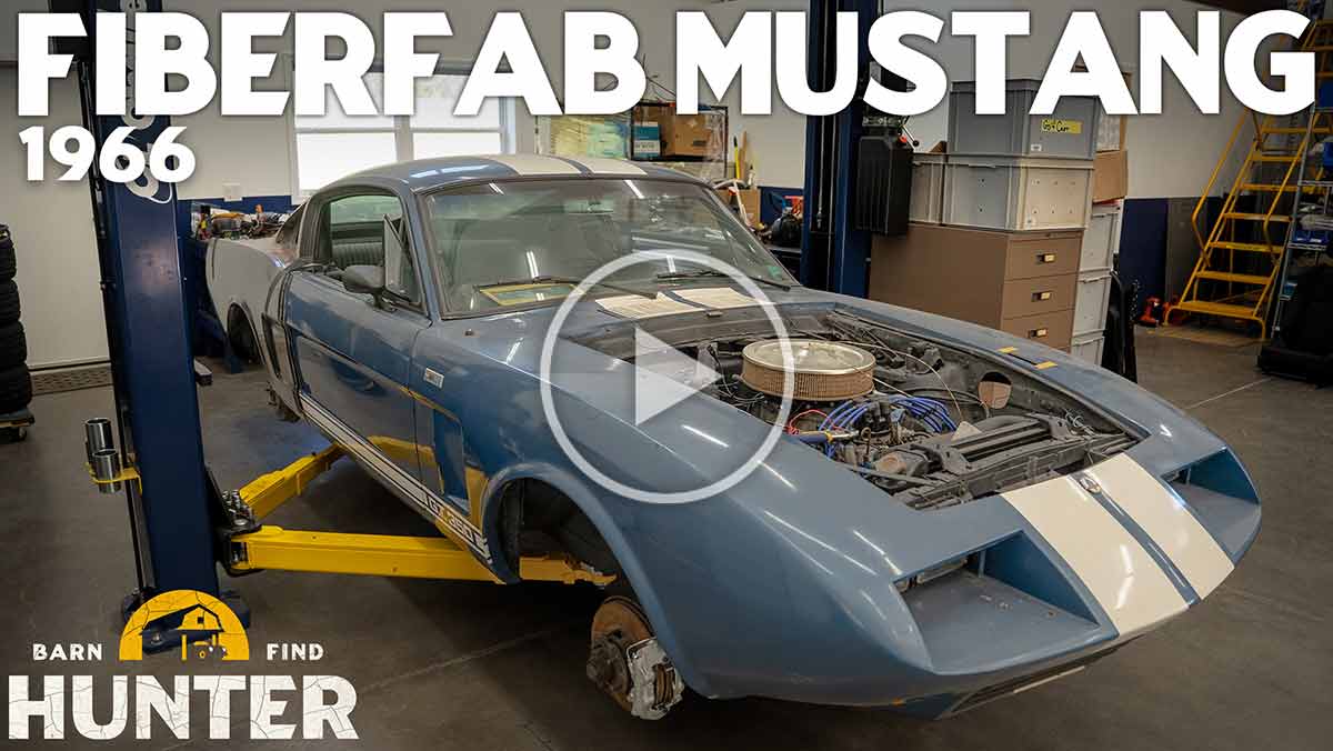 Barn Find Hunter Fiberfab Mustang