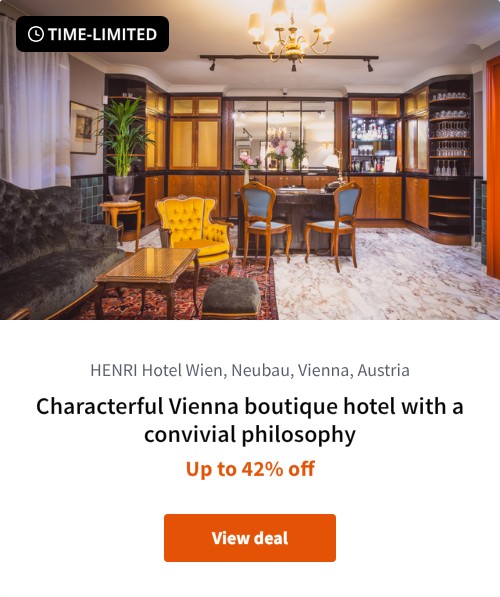 Characterful Vienna boutique hotel with a convivial philosophy