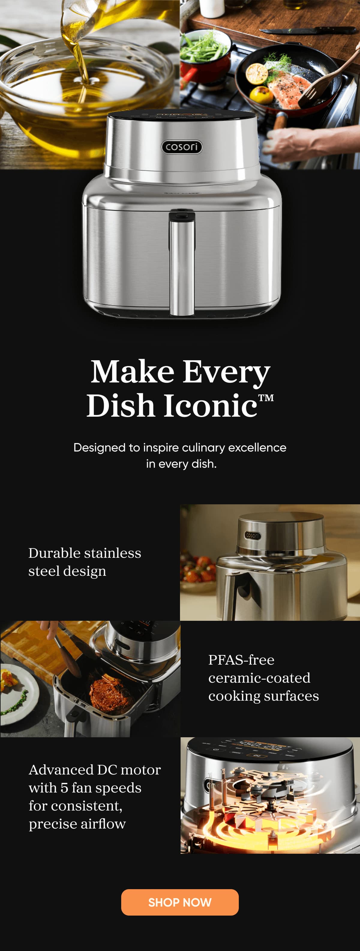 Make every dish iconic