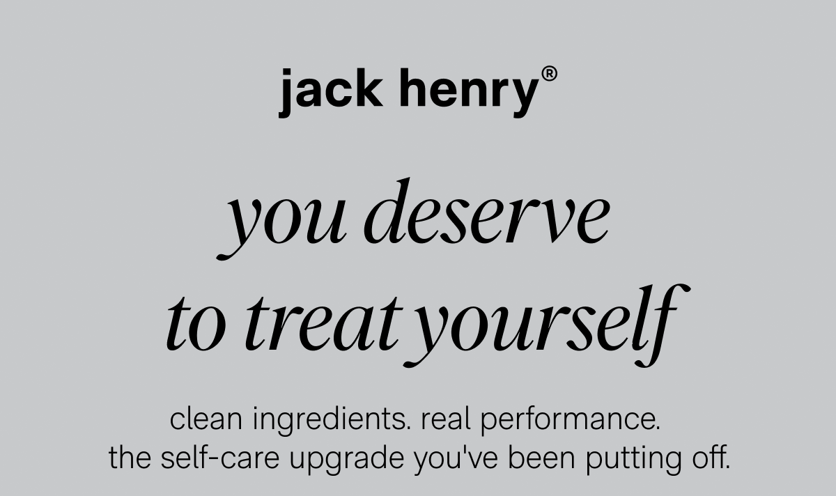 You Deserve To Treat Yourself