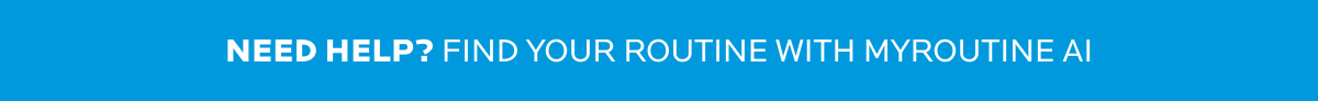 Find your routine with MyRoutine AI