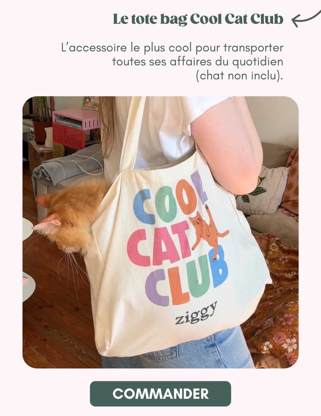 Le tot bag Cool Cat Club