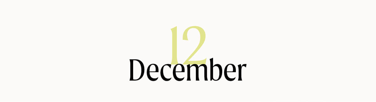 12 December