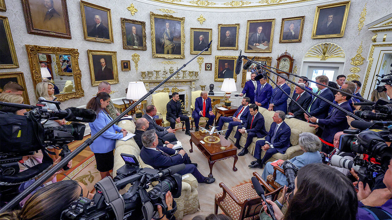 European Leaders Join Ukrainian President Zelensky For White House Meeting With Trump