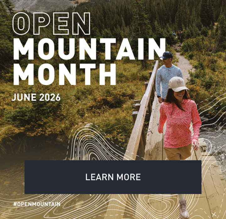 Open Mountain Month June 2026 - Learn more