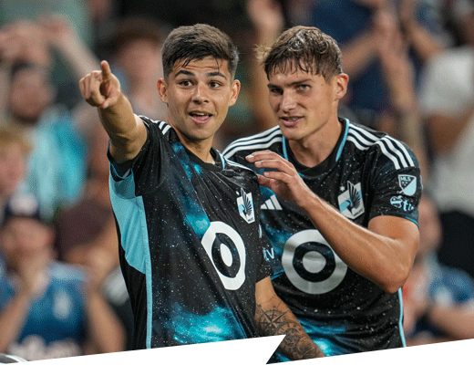 Markanich and Duggan, happy fellas after the 3-0 Win vs SKC