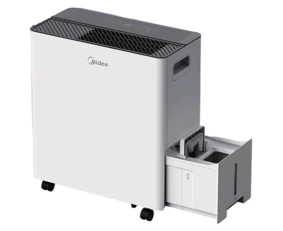 Midea Smart 50-Pint Dehumidifier with Built-In Pump