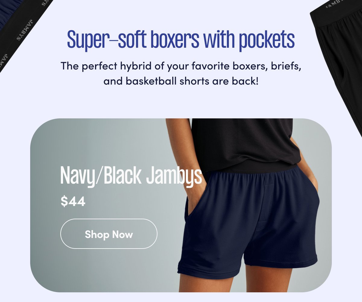 Navy/Black Jambys