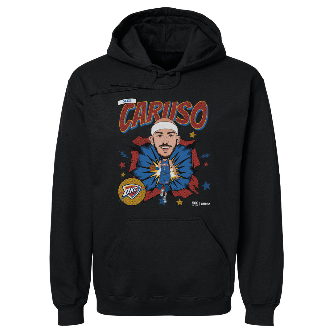 Image of Alex Caruso Oklahoma City Thunder Caricature WHT