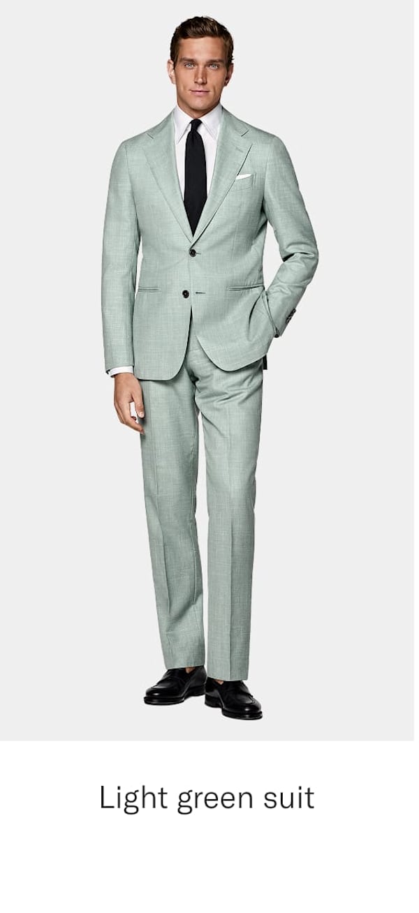 Light green suit