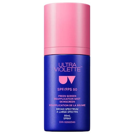 Preen Screen SPF 50 Facial Sunscreen Mist With Niacinamide