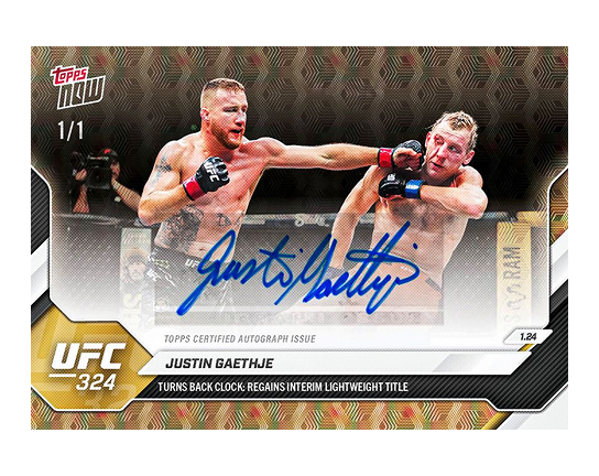UFC Topps NOW