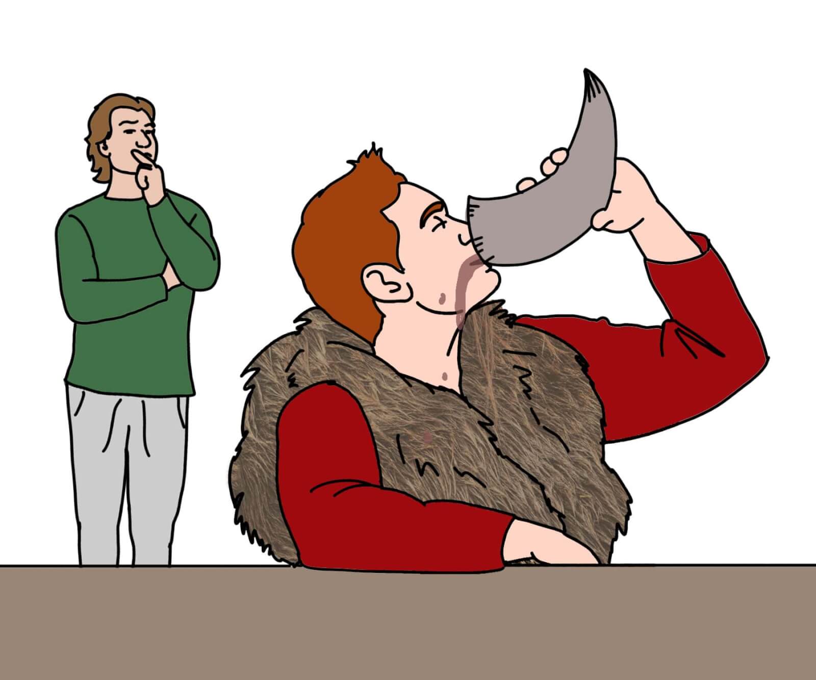 Drink from the horn