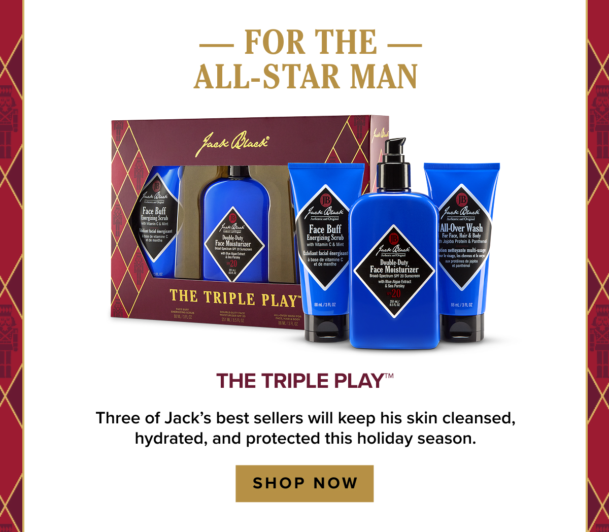 For the All-Star Man: The Triple Play
