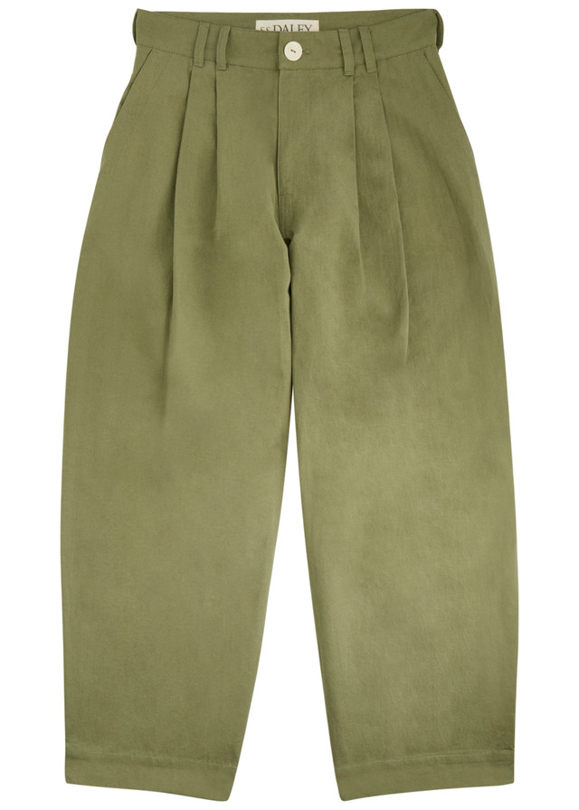 SS DALEY Clarence cotton-poplin trousers