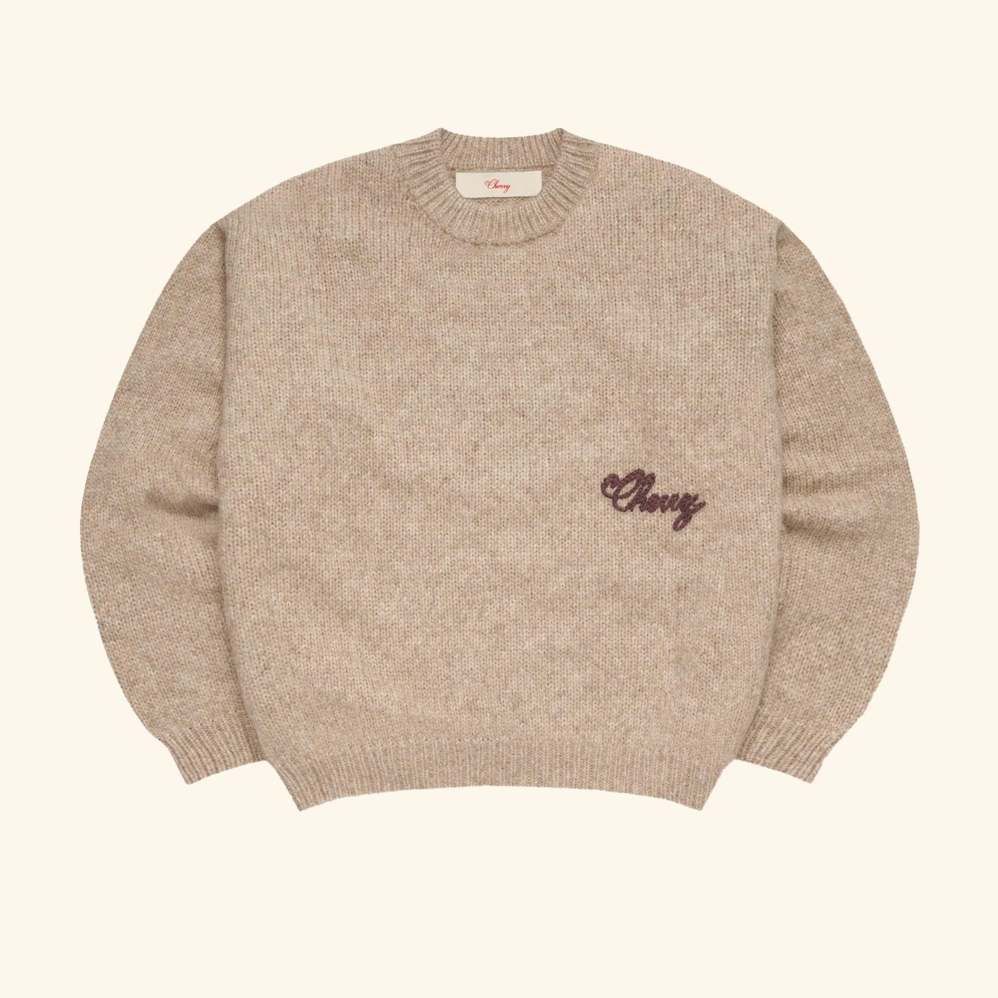 Image of American Classic Knit Crew (Oatmeal)