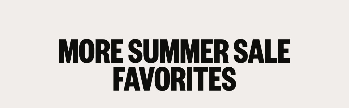 More Summer Sale Favorites