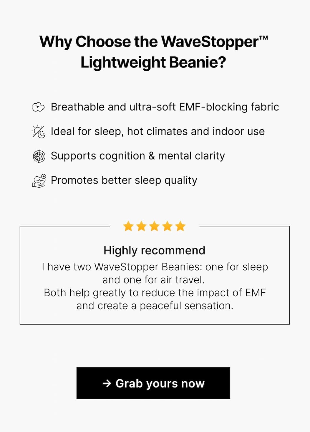  Supports cognition & mental clarity  Promotes better sleep quality