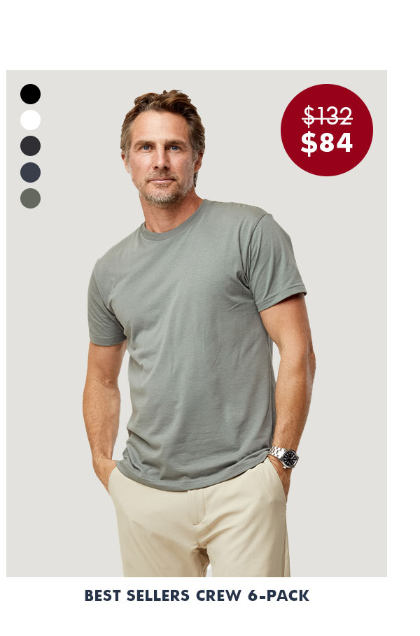 Best sellers crew 6 pack