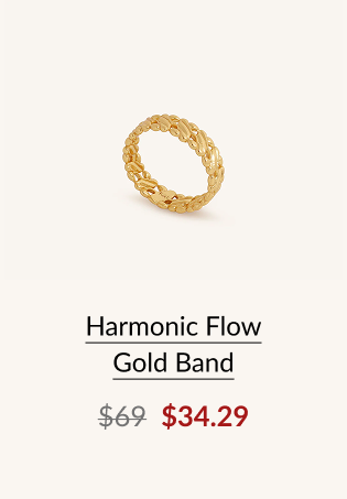 Harmonic Flow Gold Band