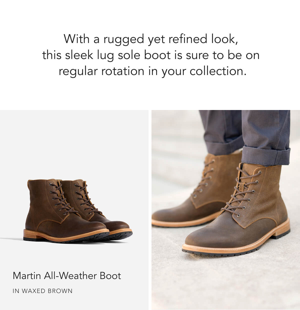 Shop Martin in Waxed Brown
