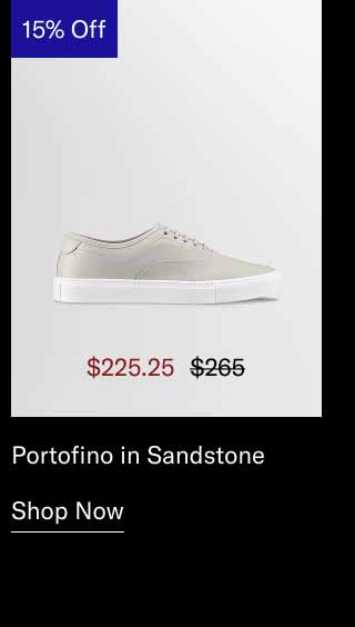 Portofino in Sandstone. Shop Now