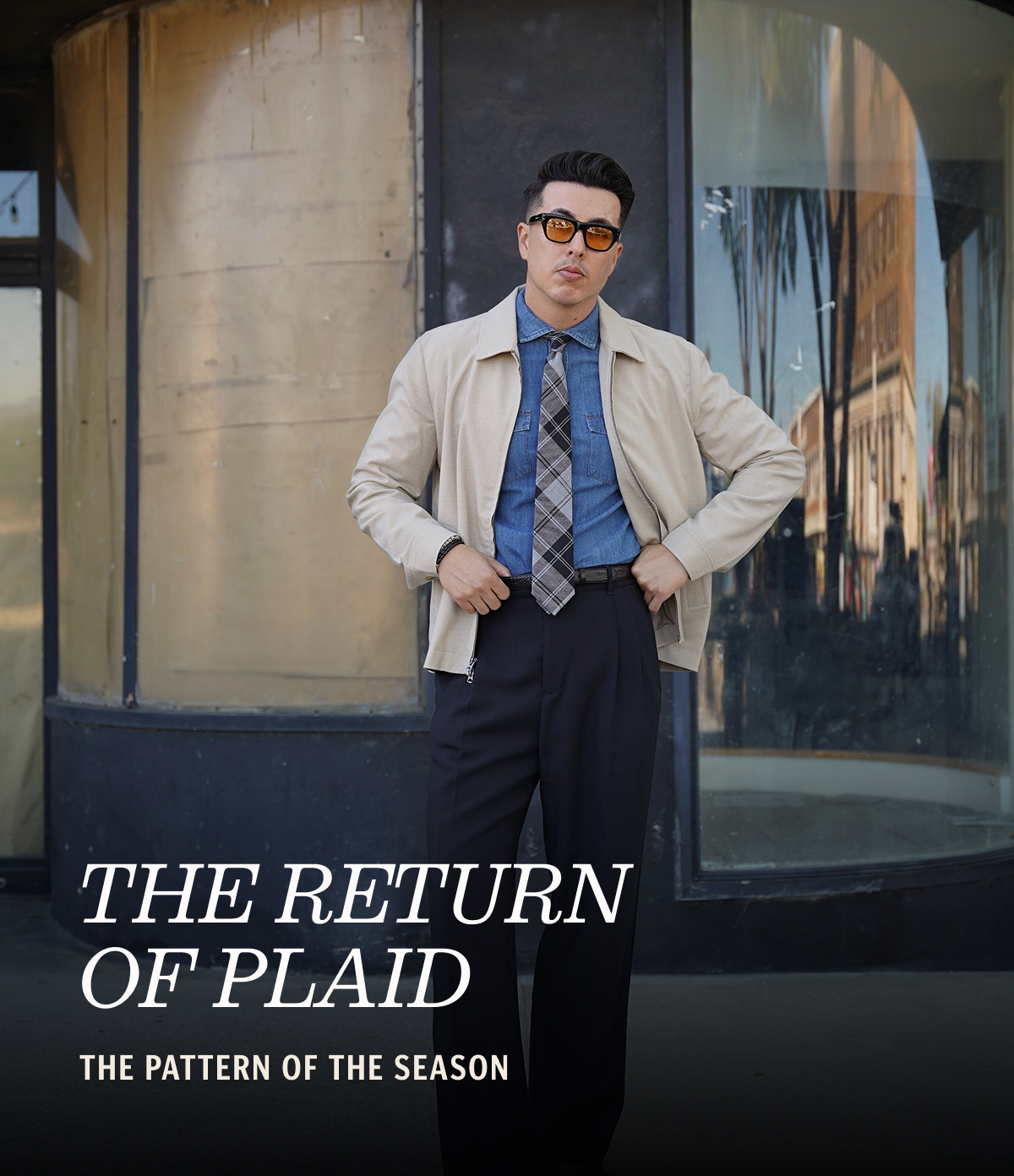 The return of plaid: The pattern of the season
