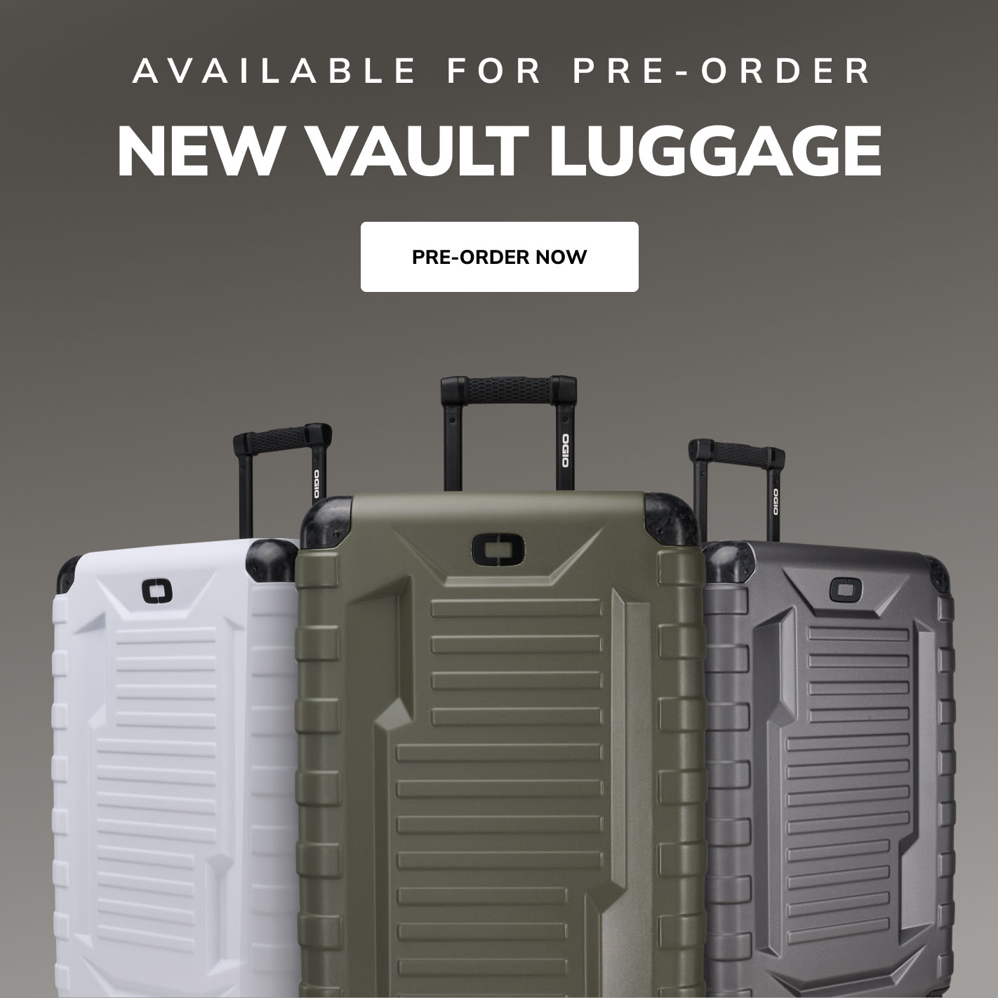 Available For Pre-Order new vault luggage colors