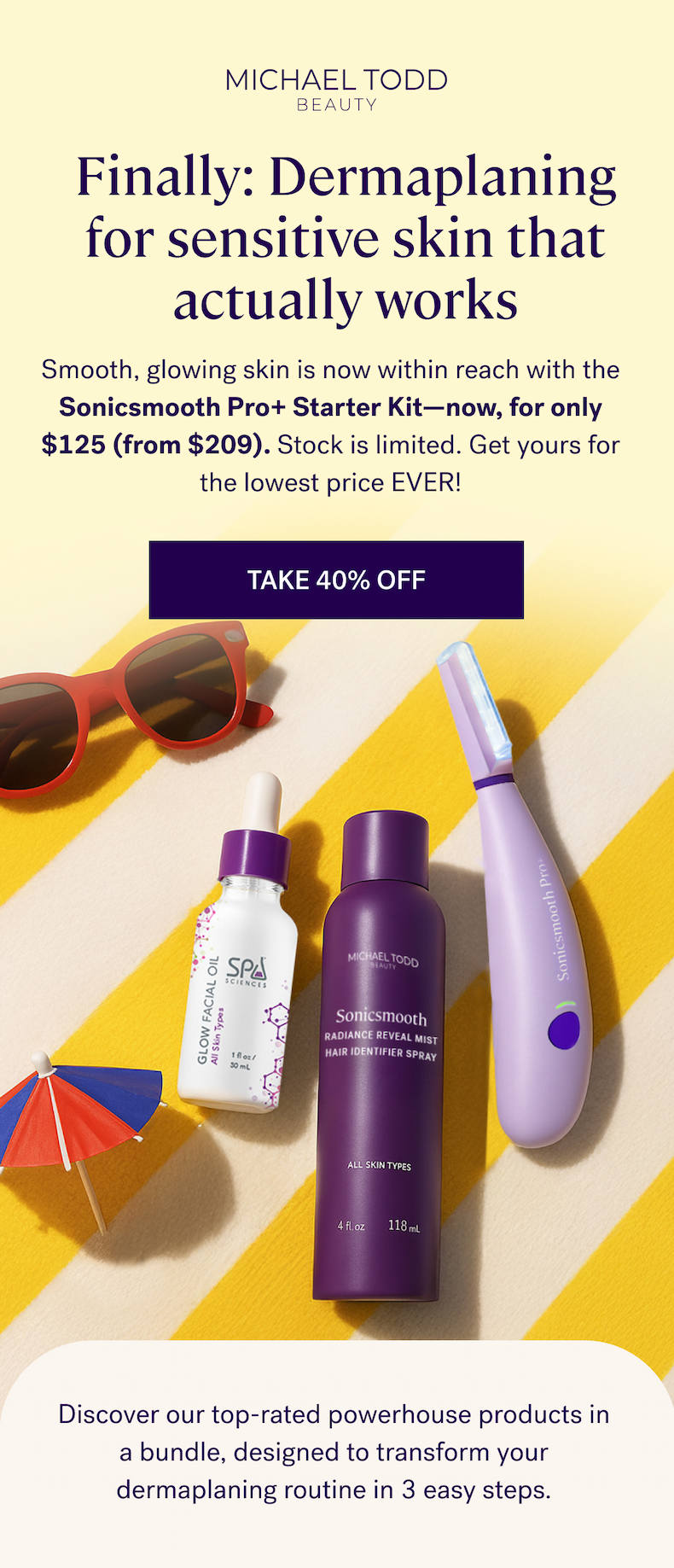 Finally: Dermaplaning for sensitive skin that actually works