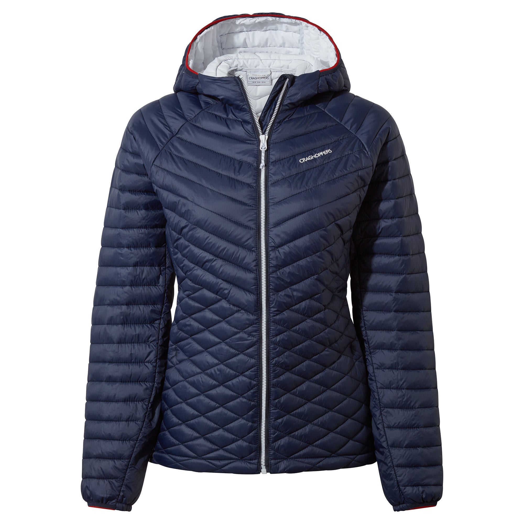 Image of Women's ExpoLite Hooded Jacket - Blue Navy