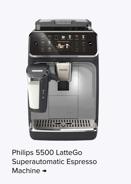 Philips 5500 Lattego Superautomatic Espresso Machine, sp $999.99, $300.00 Off