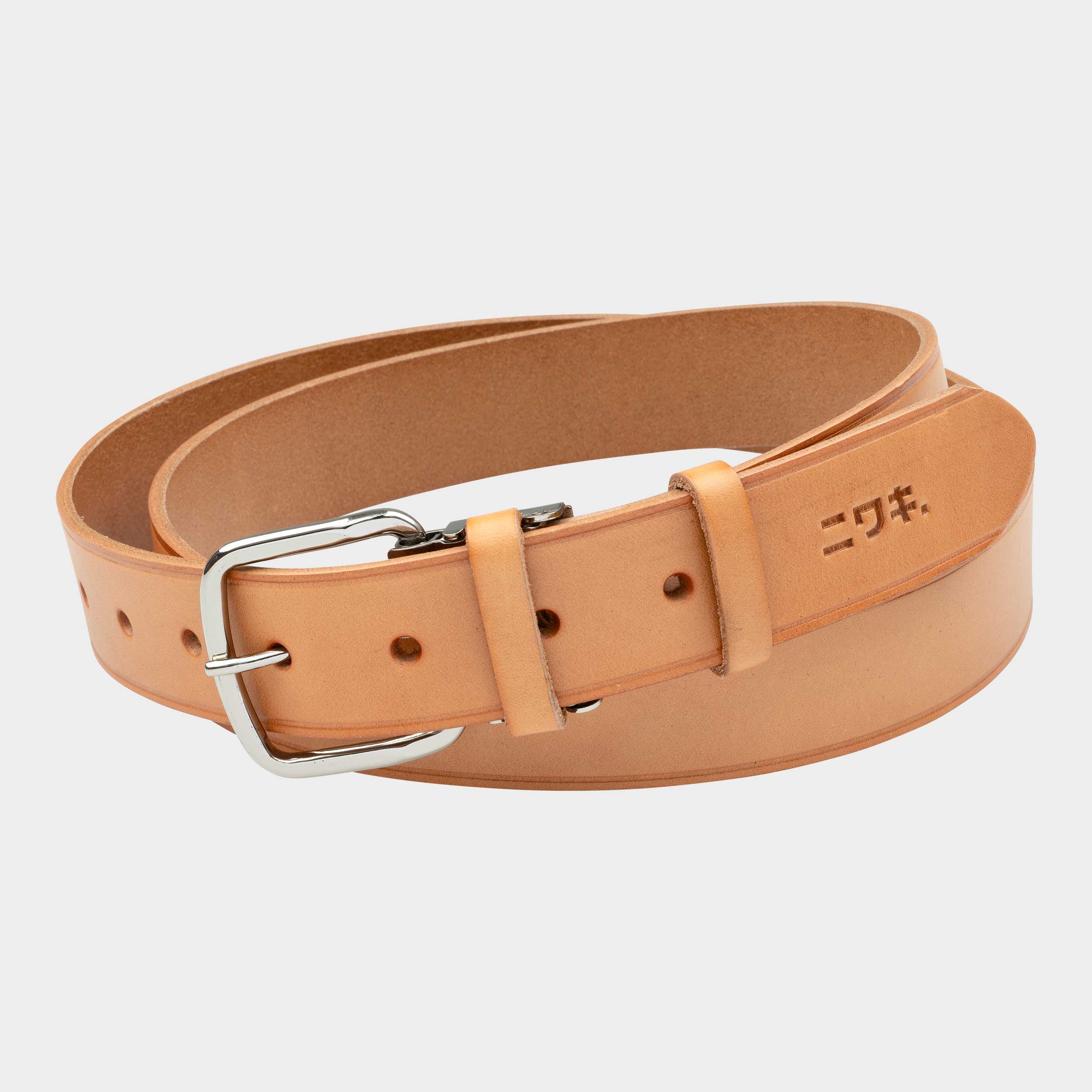 Image of Niwaki Vegetable Tanned Leather Belt