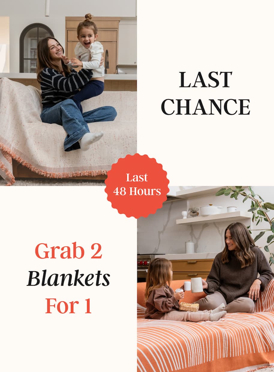 LAST CHANCE. GRAB 2 BLANKETS FOR 1. LAST 48 HOURS.