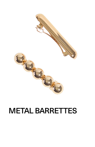 Gold Barreettes