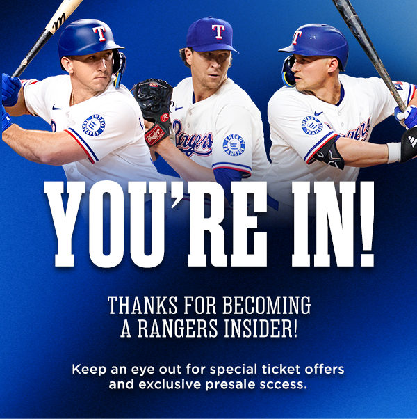 Welcome to texasrangers.com