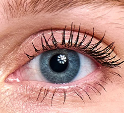 Darker, more even looking lashes