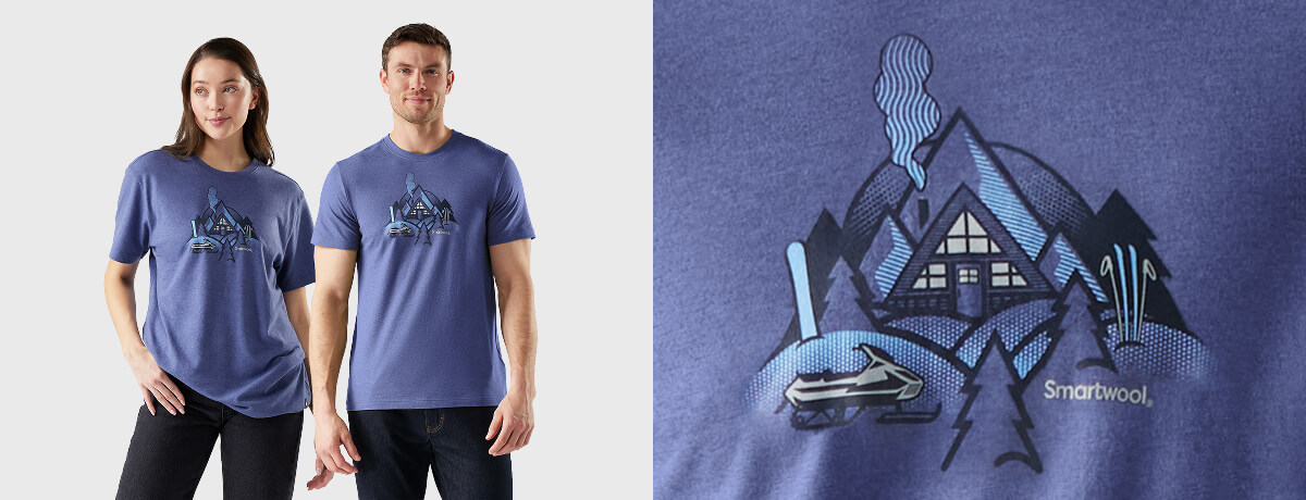 Alpine A-Frame Short Sleeve Graphic Tee