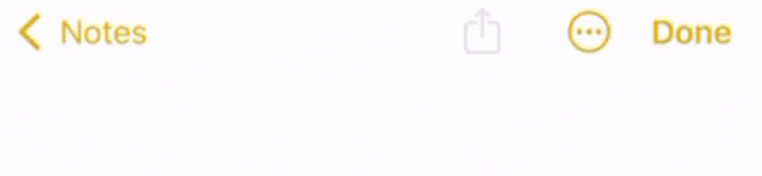 New Year's Resolution notes app