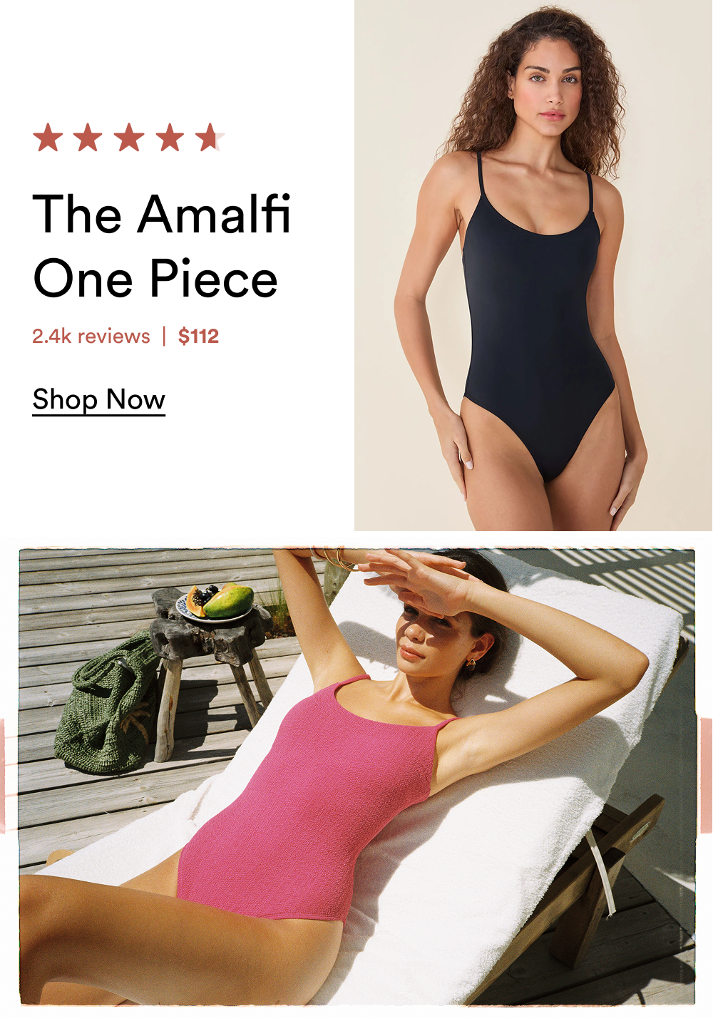 The Amalfi One Piece