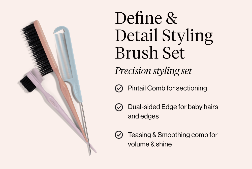 Define & Detail Styling Brush Set. Precision styling set