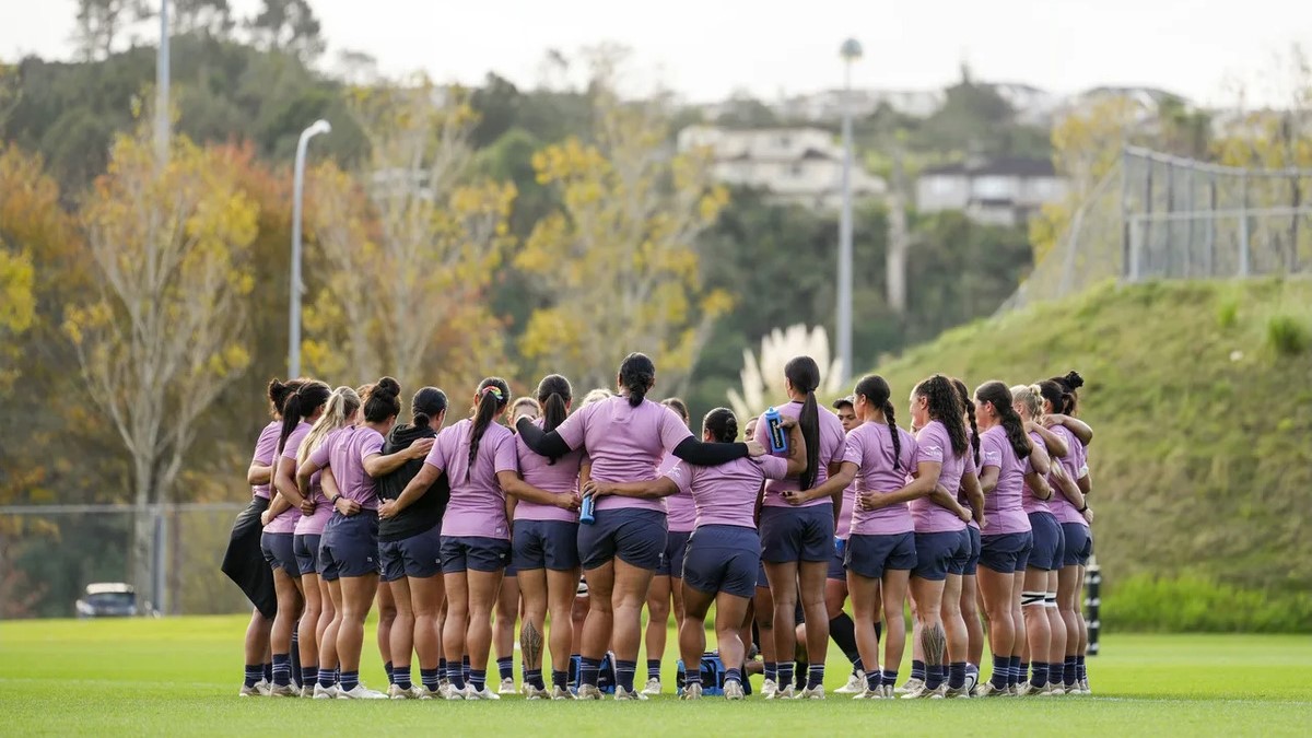 Black Ferns training