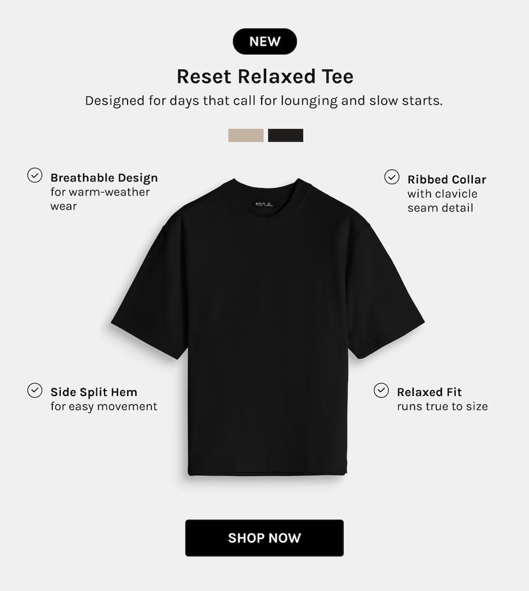 NEW Reset Relaxed Tee [SHOP NOW]