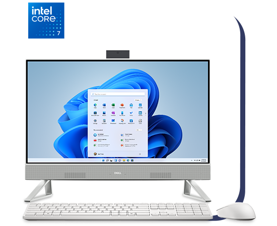 Dell EC24250 All-in-One 24-inch FHD with Touch Display and Intel Core 7 Processor