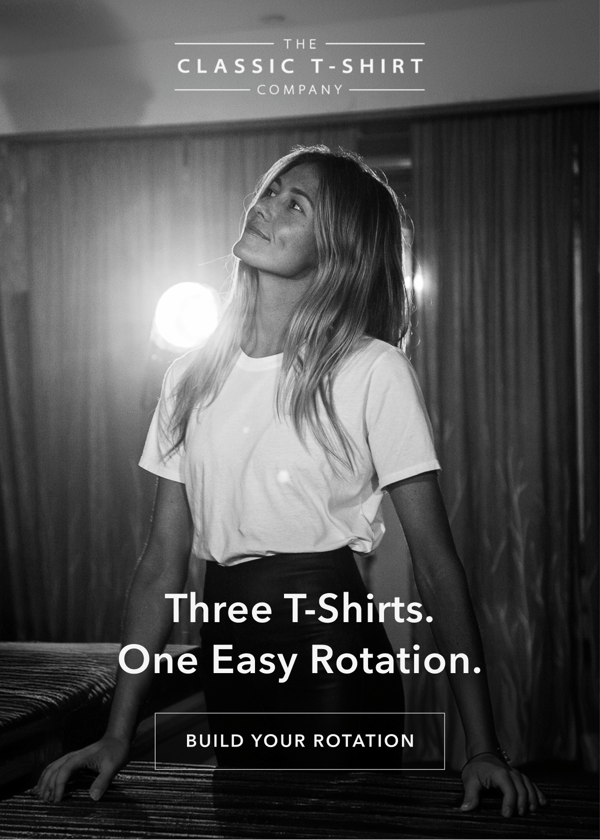 Three T-Shirts. One Easy Rotation.