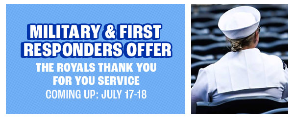 Military and First Responders Offer - Get Tickets
